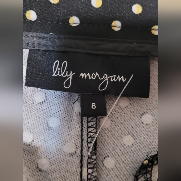 💚10for $10💚Bundle and save. Dressy polkadot pants by Lily Morgan - Picture 5 of 9